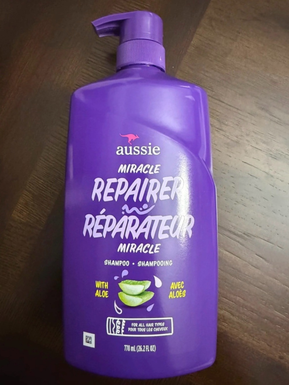 Aussie Miracle Repairer Shampoo - Purple